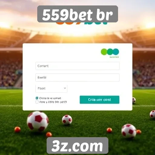 Como criar uma conta na 559bet br