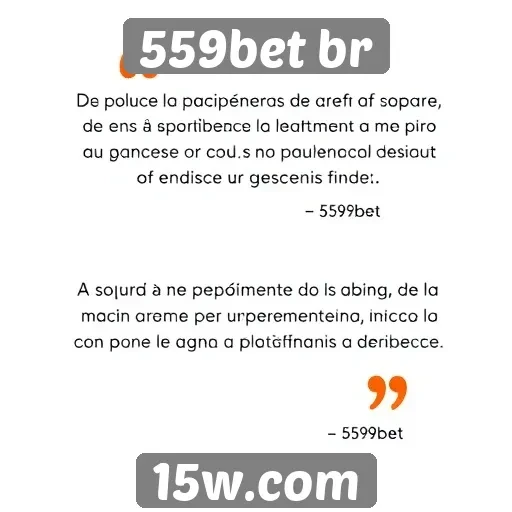 Depoimentos de usuários sobre a experiência na 559bet br